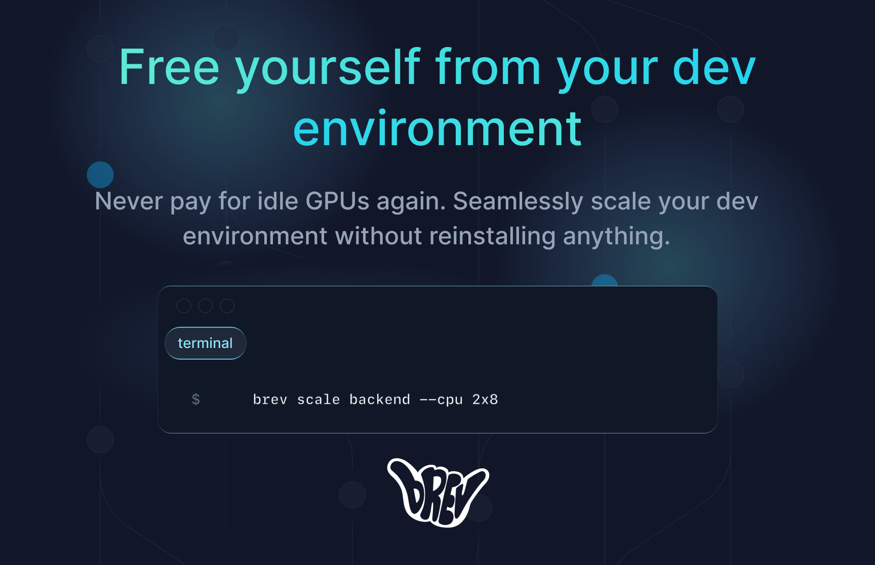 In this guide, we'll show you how easy it is to launch and run stable diffusion on GPUs with Brev. We've pre-configured a Brev environment f